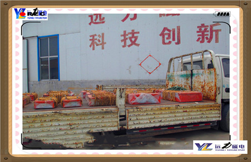 永磁除鐵器，江蘇RCYB-5永磁除鐵器杠桿脫磁知識(shí)參數(shù)_內(nèi)部磁塊安裝方法_江蘇RCYB-5永磁除鐵器杠桿脫磁型號(hào)價(jià)格 